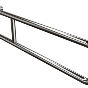 Uchwyt półokrągły stały 80cm ANDEX Bez Barier 800/80CC stal nierdzewna polerowana