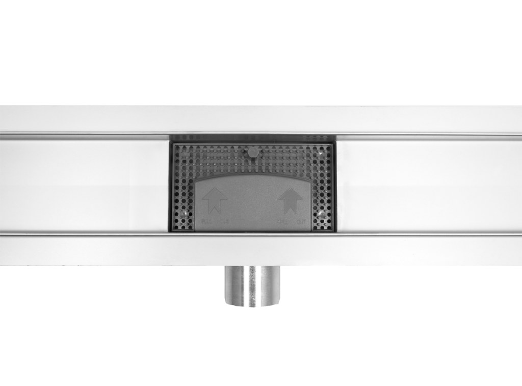 Duplex Standard 2w1 Odpływ liniowy 100 cm dwustronny chrom