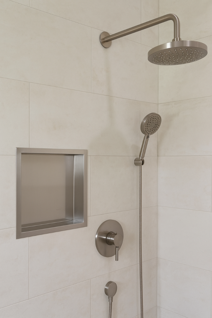 WALL-BOX ONE – Półka wnękowa INOX 30x30x10 cm