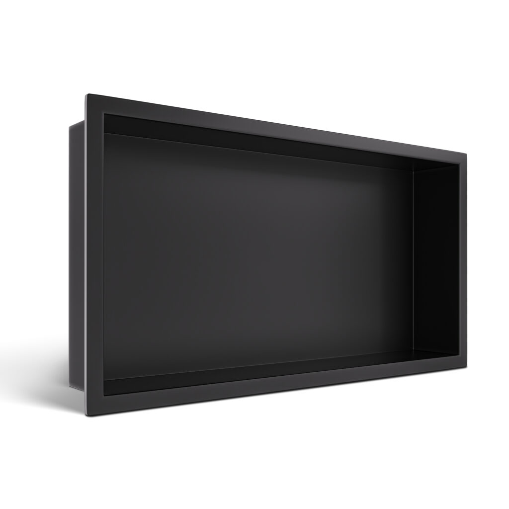 WALL-BOX ONE Black – Półka pojedyncza czarna 60x30x7 cm