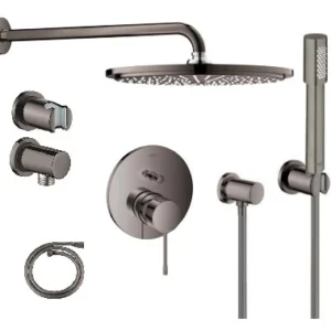Grohe Essence zestaw prysznicowy podtynkowy PGC-7.7 hard graphite