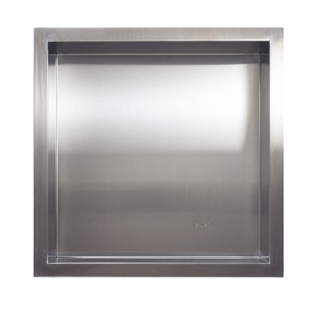 WALL-BOX ONE – Półka wnękowa INOX 30x30x10 cm