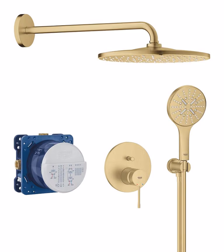 Grohe podtynkowy zestaw prysznicowy z deszczownicą Rainshower Mono 310