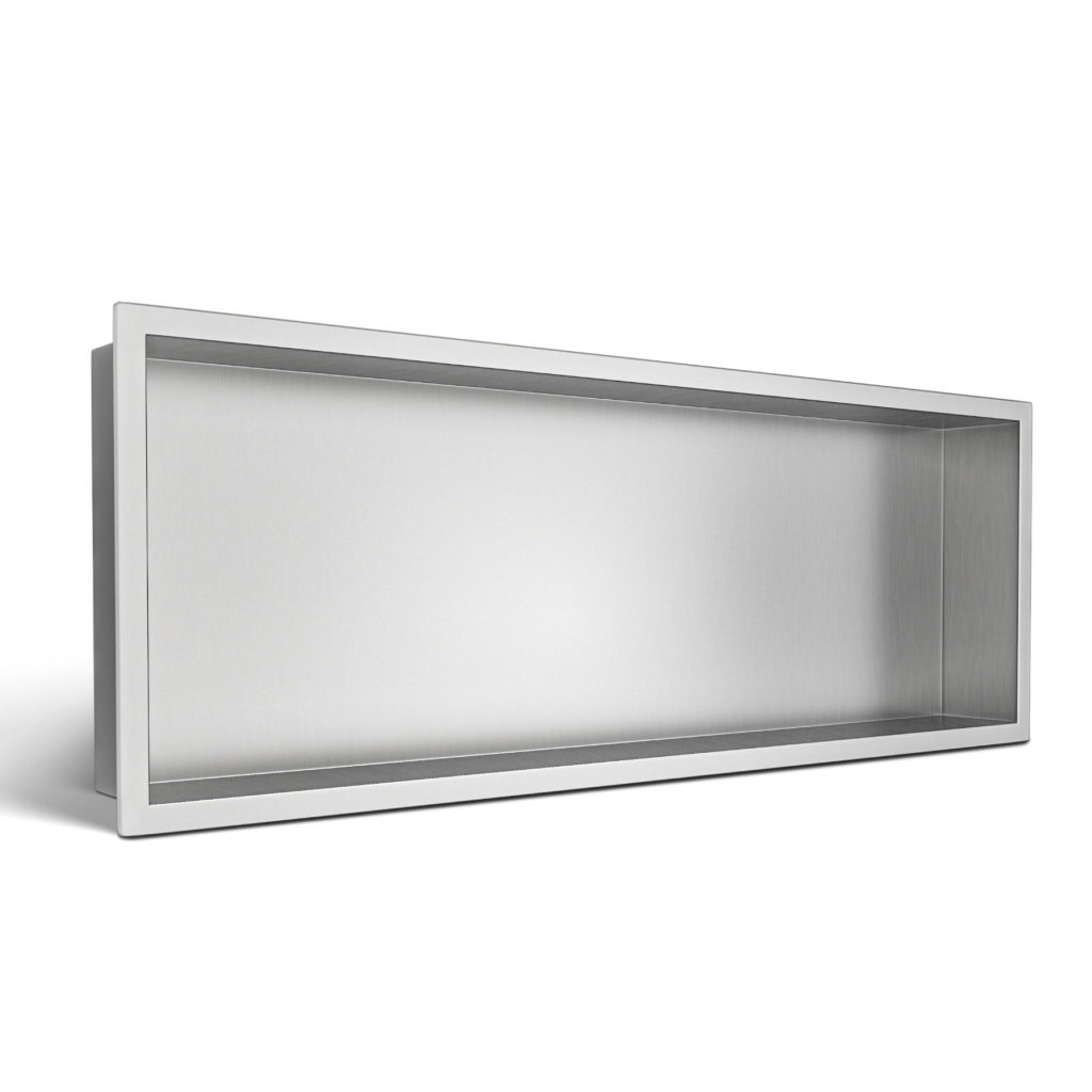 WALL-BOX ONE – Półka wnękowa INOX 90x30x7cm