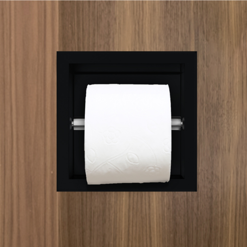 WALL-BOX PAPER 1 Black – Podajnik papieru czarny