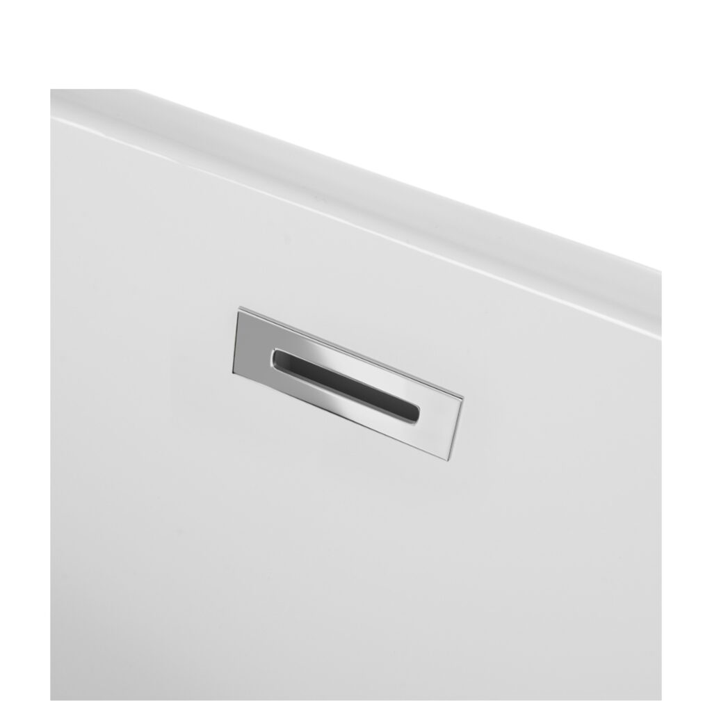 Wanna wolnostojąca narożna lewa AVOLA WHITE – 170 x 80 cm