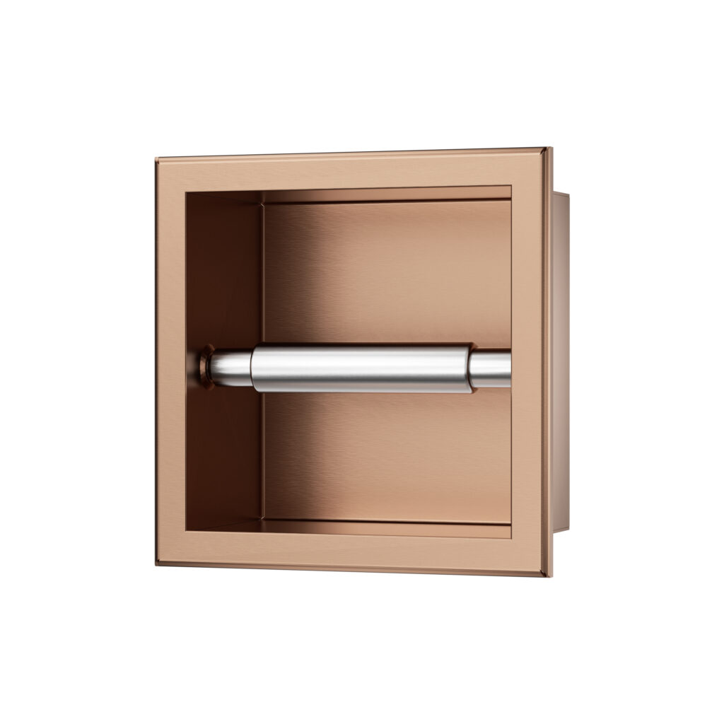 WALL-BOX PAPER 1 Copper – Podajnik papieru miedziany