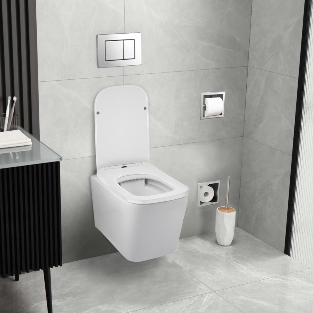 Deska wolnoopadająca biała do miski WC – LUGA