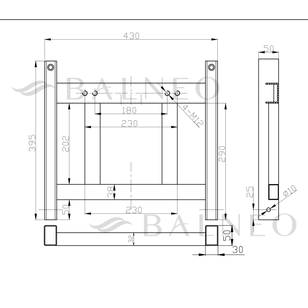 Fix-Frame BI Stelaż do bidetu