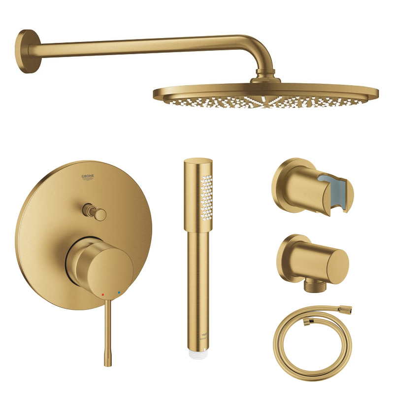 Grohe Essence zestaw prysznicowy podtynkowy PGC-6.6 brushed cool sunrise