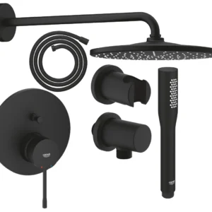 Grohe Essence zestaw prysznicowy podtynkowy PGC-12.1 phantom black