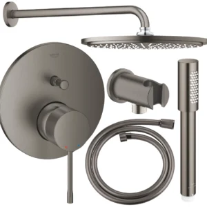 Grohe Essence zestaw prysznicowy podtynkowy PGC-14.2 brushed hard graphite PGC-14.2