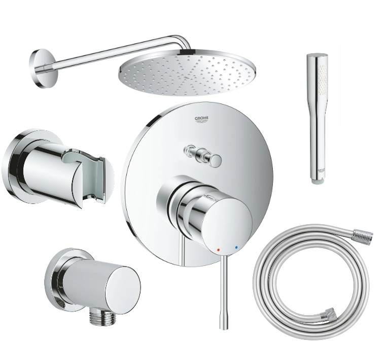 Grohe Essence zestaw prysznicowy podtynkowy PGC-2.2 chrom
