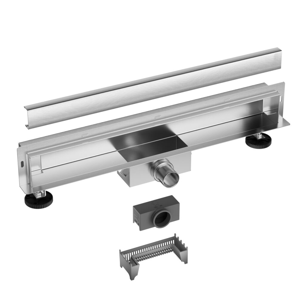 W-Drain NEXT 60 cm odpływ liniowy ścienny INOX
